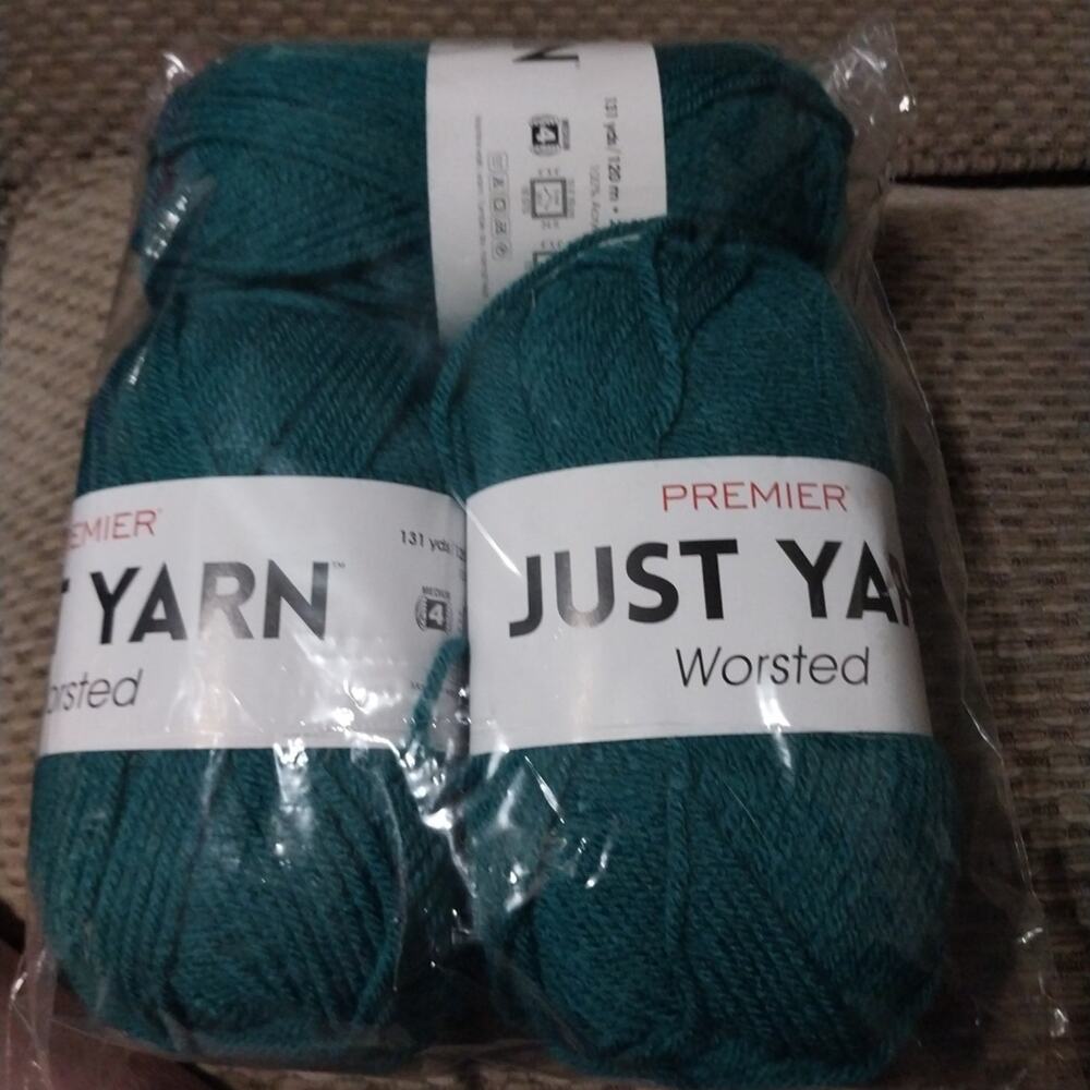 New Premier Just Yarn "Bright Teal"